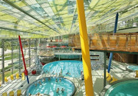 Terrace thermal bath in Bad Colberg